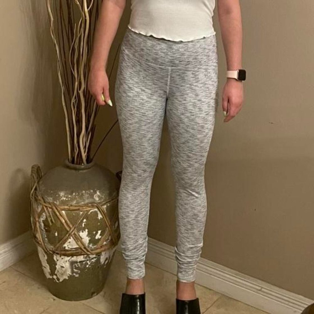Black, White Activewear Leggings